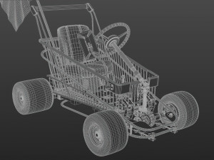Homemade transport Model 3D