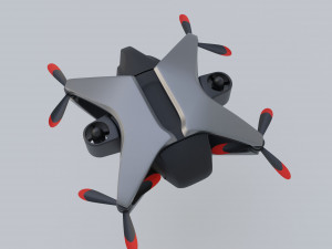 Drone 6x 3D Model