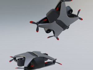 Drone 6x 3D Model