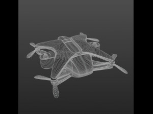 Drone 6x 3D Model