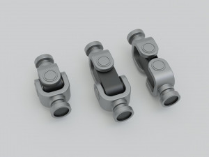 Cardan elements 3D Model