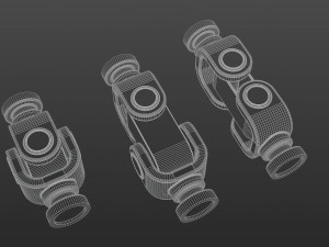 Cardan elements 3D Model