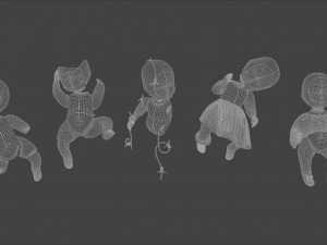 Broken Dolls 3D Model
