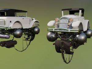 Flying cars 3D मॉडल