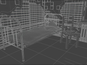 OLD ROOM Modelo 3D