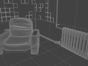 OLD ROOM Modelo 3D