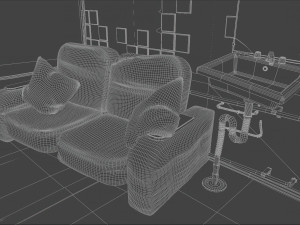 OLD ROOM Modelo 3D