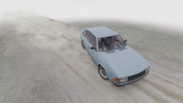 Passenger car 3D Модель .c4d .max .obj .3ds .fbx .stl .blend 