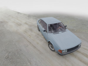 Passenger car 3D Model