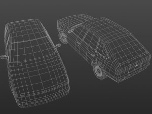 Passenger car 3D Модель