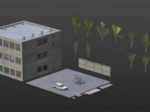 Square 3D 模型