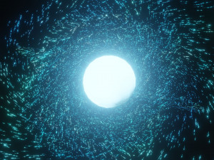 Stars and galaxies Animation 3D Модель