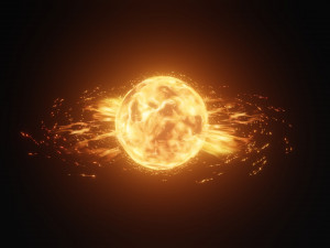 Stars and galaxies Animation 3D Модель