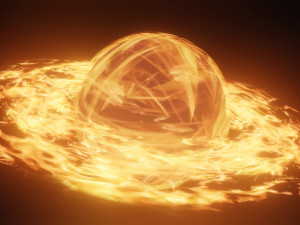 Stars and galaxies Animation 3D Модель