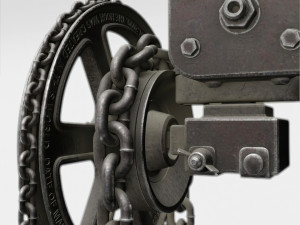 HOOK AND CHAINS 3D मॉडल