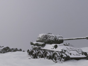 TANKS IN WINTER Modelo 3D