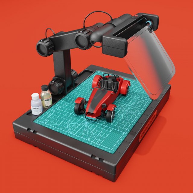 Stand 3D Model .c4d .max .obj .3ds .fbx .stl .blend 