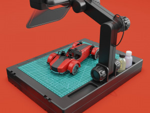 Stand 3D Model
