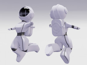 Astronauts Modello 3D