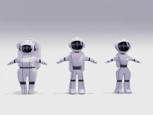 Astronauts Modello 3D