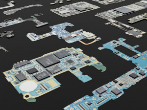 Microchips 3D 모델