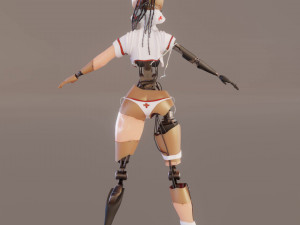 ROBOT Nurse Model 3D