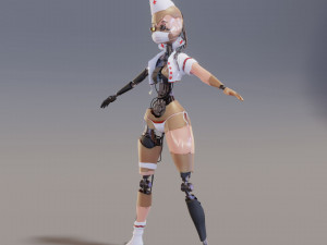 ROBOT Nurse Model 3D