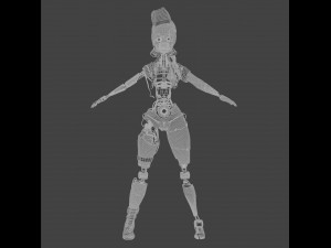 ROBOT Nurse Model 3D