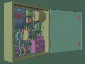 Electric shield 3D Model