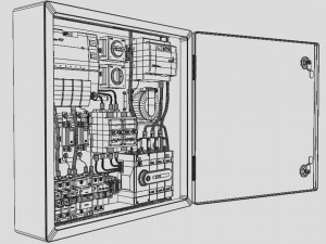 Electric shield 3D Model