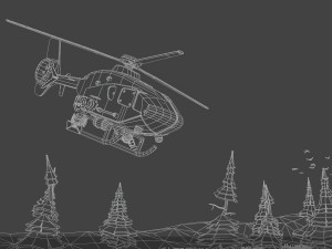 Low Poly Track 3D Model