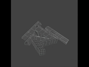 FireWood Model 3D