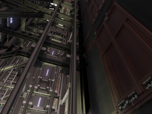 Elevator shaft 3D Model