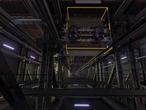 Elevator shaft 3D Модель