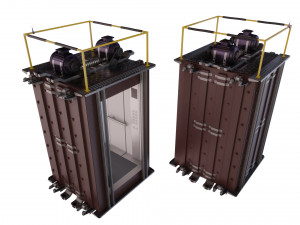 Elevator shaft 3D Модель