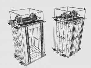 Elevator shaft 3D Модель