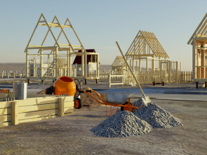 Construction site Modelo 3D