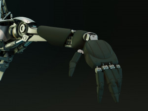 ROBOT Girl 3D Model
