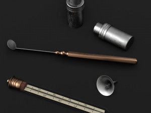 Old medical devices 3D मॉडल