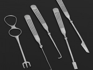 Old medical devices 3D मॉडल