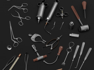 Old medical devices 3D मॉडल