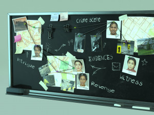Investigation Board 3D Model