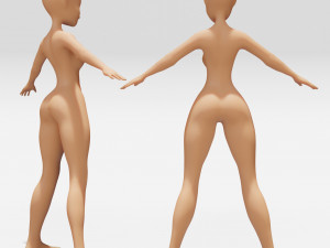 Figure girls 3D Model