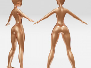 Figure girls 3D Model