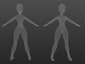 Figure girls 3D Model
