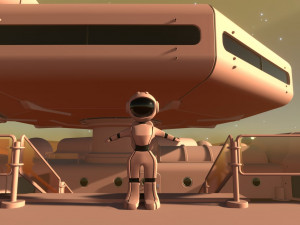 DUNES OF MARS Modèle 3D