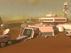 DUNES OF MARS Modèle 3D