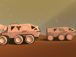 DUNES OF MARS Modèle 3D