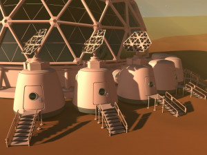 DUNES OF MARS Modèle 3D