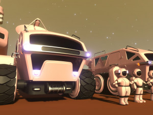 DUNES OF MARS Modèle 3D